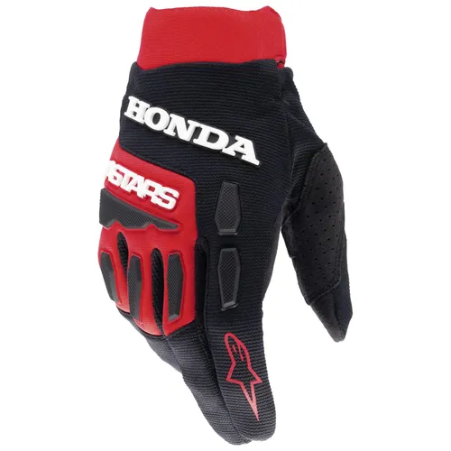 Alpinestars Honda Full Bore MX Gloves - Red/Black