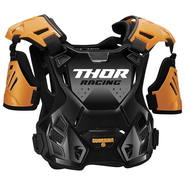 Thor Youth Guardian Roost Deflector - Black/Orange
