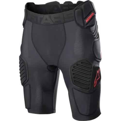 Alpinestars Bionic Pro Protection Shorts - Black/Red