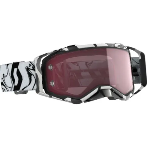 Scott Prospect Amplifier Goggles - Marble Black/White w/ Rose Works Lens