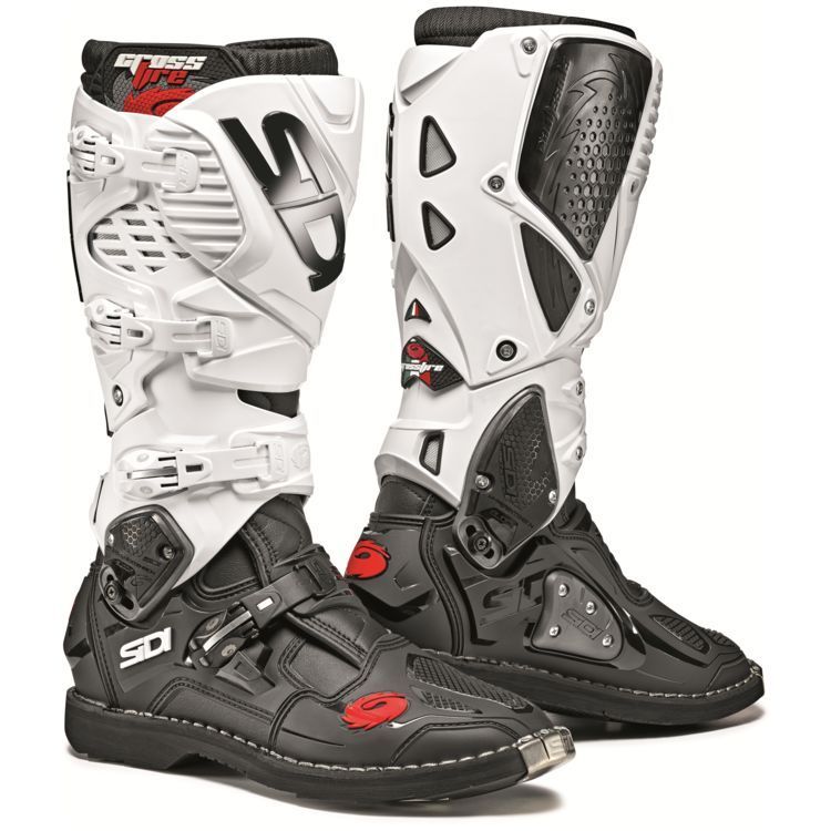 SIDI Crossfire 3 TA Boots - Black/White