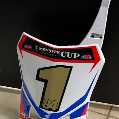 Ken Roczen Monster Energy Cup Replica Front Number Plate