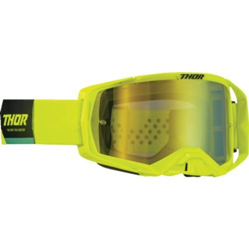 Thor Activate MX Goggles - Acid/Black w/ Mirror Lime Lens