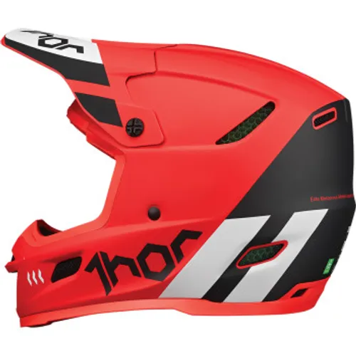 Thor Reflex Cube MX Helmet - Red/Black