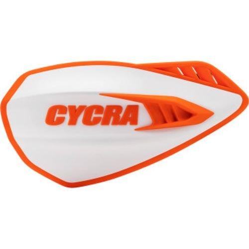 Cycra Cyclone Handguards - White/Orange