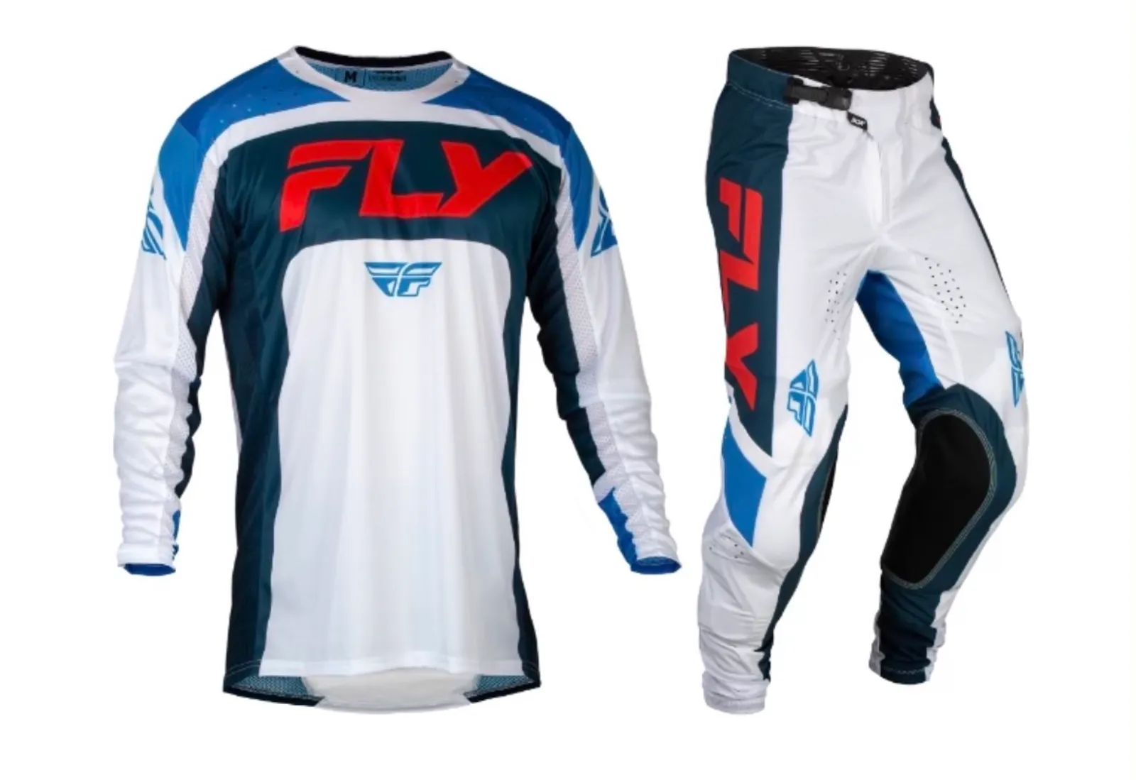 2024 Fly Racing Lite Gear Combo - Red/White/Navy