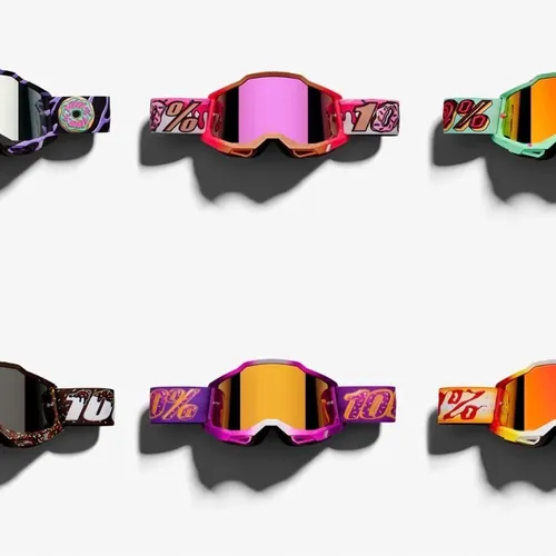 Jett Lawrence 100% Accuri 2 Donut Goggles - 6 Pack