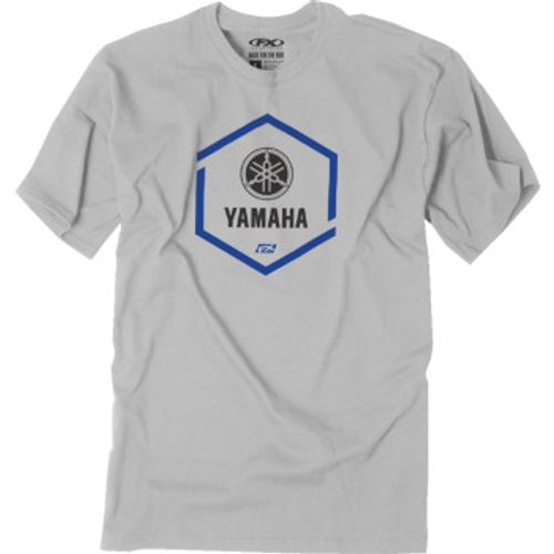 Factory Effex Yamaha Hexagon T-Shirt - Gray
