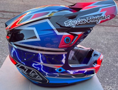 Troy Lee Designs SE5 Composite Lightning Helmet - Medium