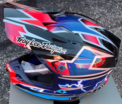 Troy Lee Designs SE5 Composite Lightning Helmet - Medium