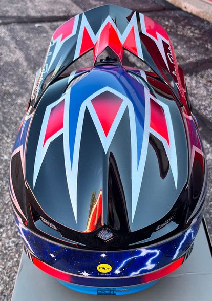 Troy Lee Designs SE5 Composite Lightning Helmet - Medium