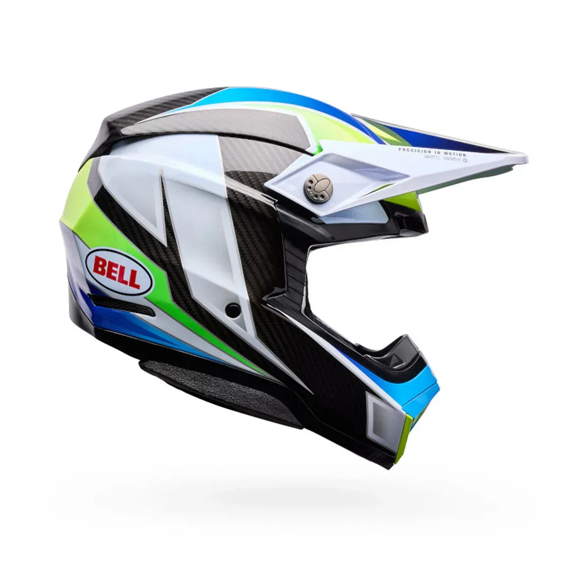 Bell Moto-10 Spherical Grid Helmet - White/Black - XL