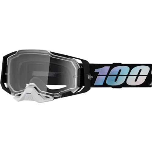 SALE! 100% Armega Goggles - Krisp w/ Clear Lens