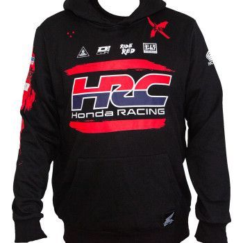D'Cor Honda HRC Factory Sweatshirt - Black