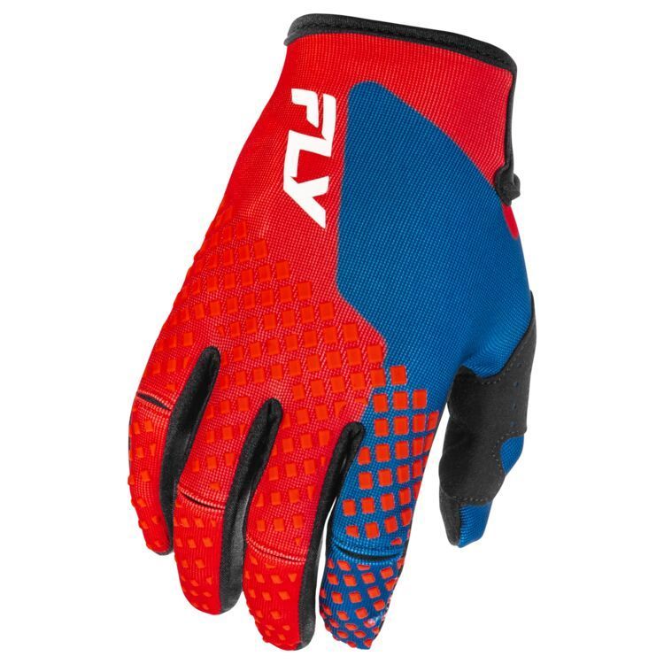 Fly Racing Kinetic Gloves - Red/White/Blue