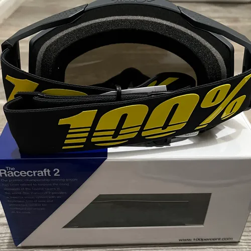 3 - 100% Racecraft 2 MX Goggles