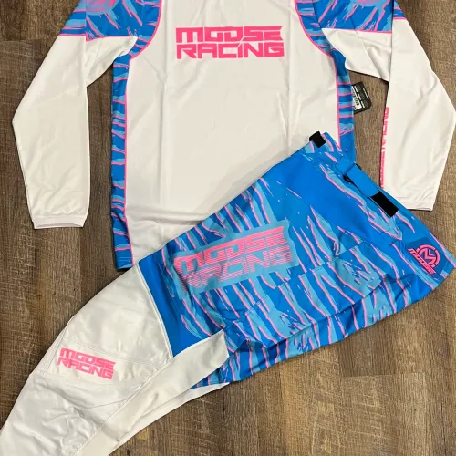 Moose Racing Qualifier Gear Combo - Vice City - Large / 34