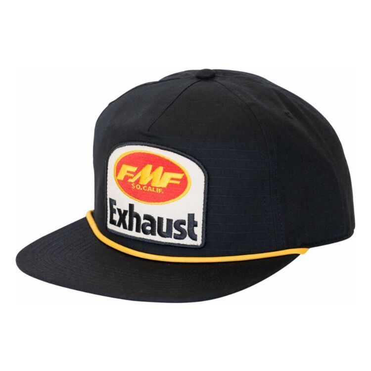 FMF Champ Snapback Hat - Black