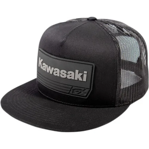 Factory Effex Kawasaki 21 Snapback Hat - Black