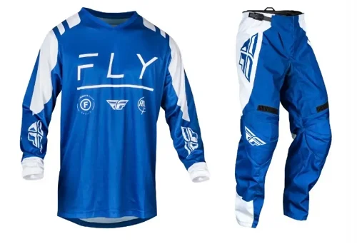 Fly Racing F-16 Gear Combo - Blue/White