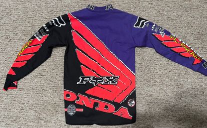 Vintage Fox Racing Honda Red Riders Youth Jersey