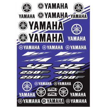 Factory Effex Sticker Sheet - Yamaha YZ