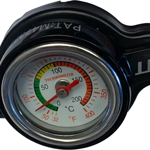 Firepower Radiator Cap w/ Temp Gauge 28.5 psi 2.0kg - KTM/Husky/GasGas 2016+