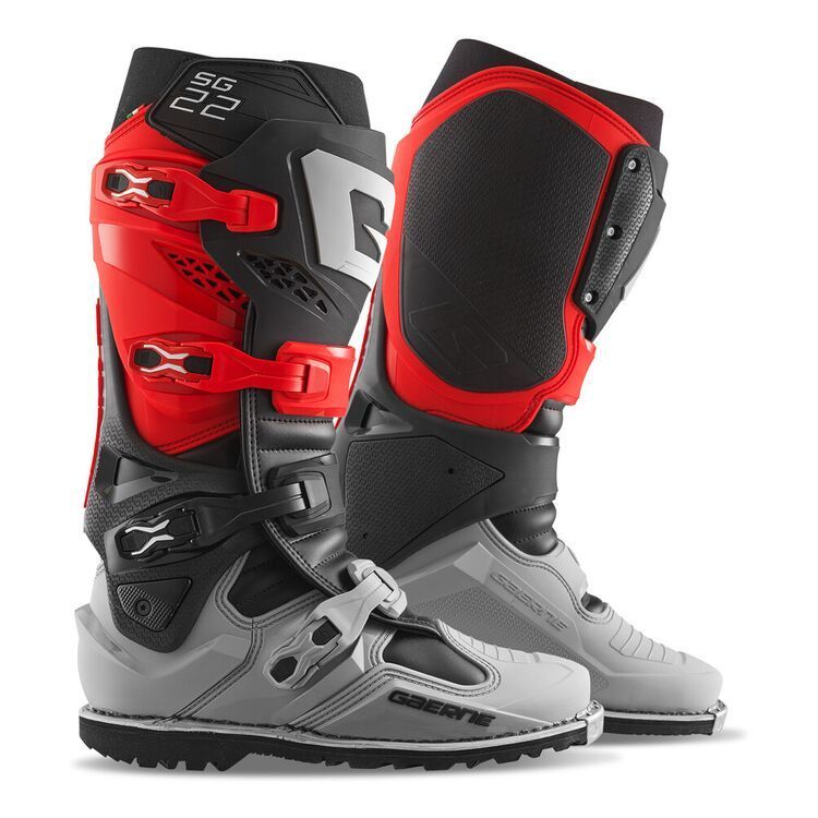 Gaerne SG22 LE Gore-Tex Enduro Boots - Red/Black/Grey