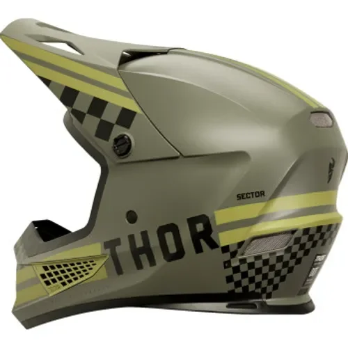 Thor Sector 2 Combat Helmet - Army/Black