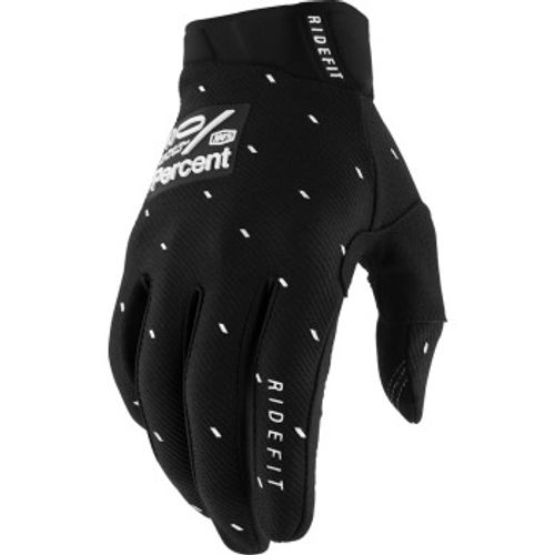 100% Ridefit Gloves - Slasher Black
