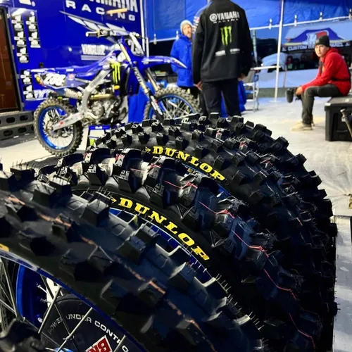 8 - Dunlop Authentic Tire Decals