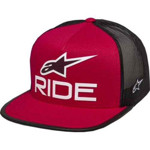 Alpinestars Ride 4.0 Trucker Hat - Red/Black/White