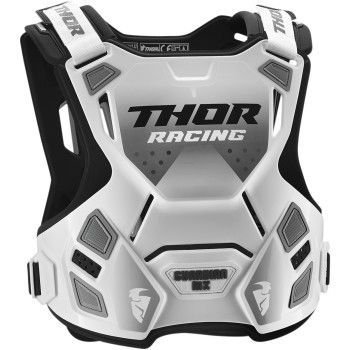Thor Guardian MX Roost Deflector - White/Black - XL/2XL