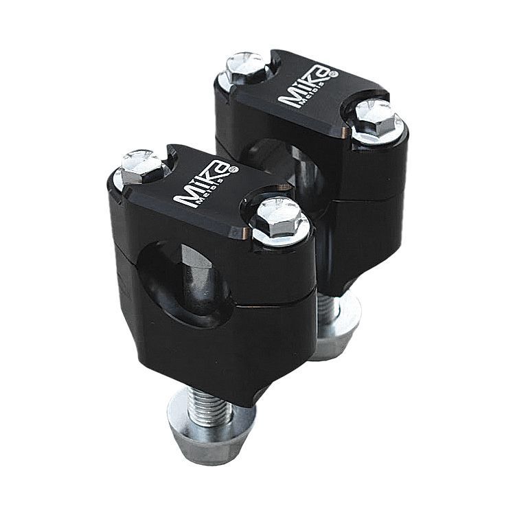 Mika Metals 7/8" Rubber Mounted Bar Clamps - Black