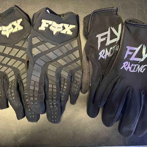 Fox Racing/ Fly Racing Gloves - Black / Medium