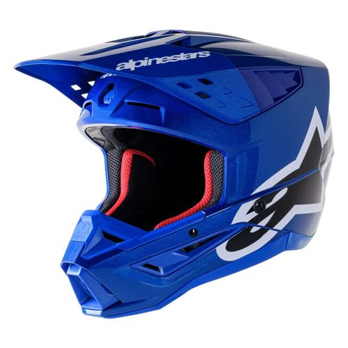 Alpinestars SM5 Corp MX Helmet - Blue Glossy