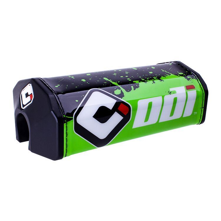 ODI Oversized Splatter Bar Pad - Green/Black