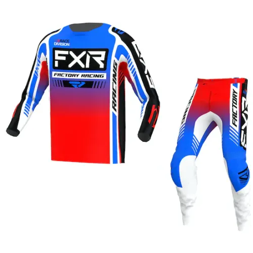 2023 FXR Clutch Pro Gear Combo - Red/Blue/White