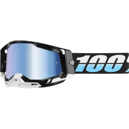 New! 100% Racecraft 2 Goggles - Arkana w/ Blue Mirror Lens