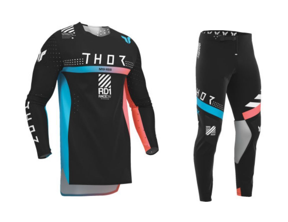 Thor Sportmode Synth Gear Combo - Black