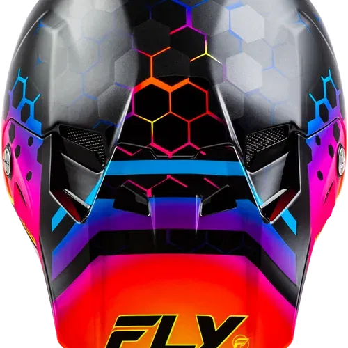 2024 Fly Racing Formula CC Tektonic Helmet - Black/Sunset
