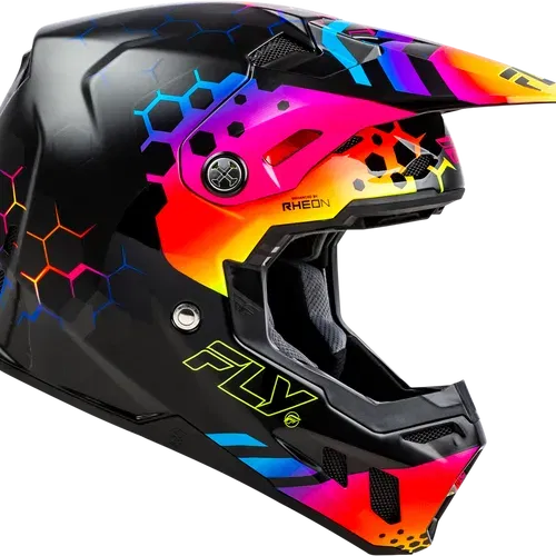 2024 Fly Racing Formula CC Tektonic Helmet - Black/Sunset