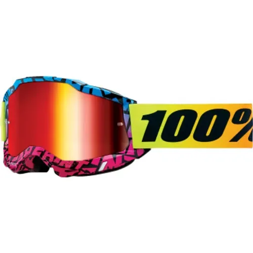 100% Accuri 2 Ken Block LE Goggles - KB43 w/ Red Mirror Lens