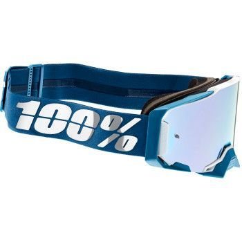 100% Armega Goggles - Albar w\ Silver Mirror Lens