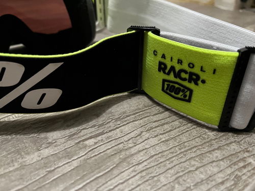 100% Armega RACR Goggles w/ HiPer Silver Mirror Lens