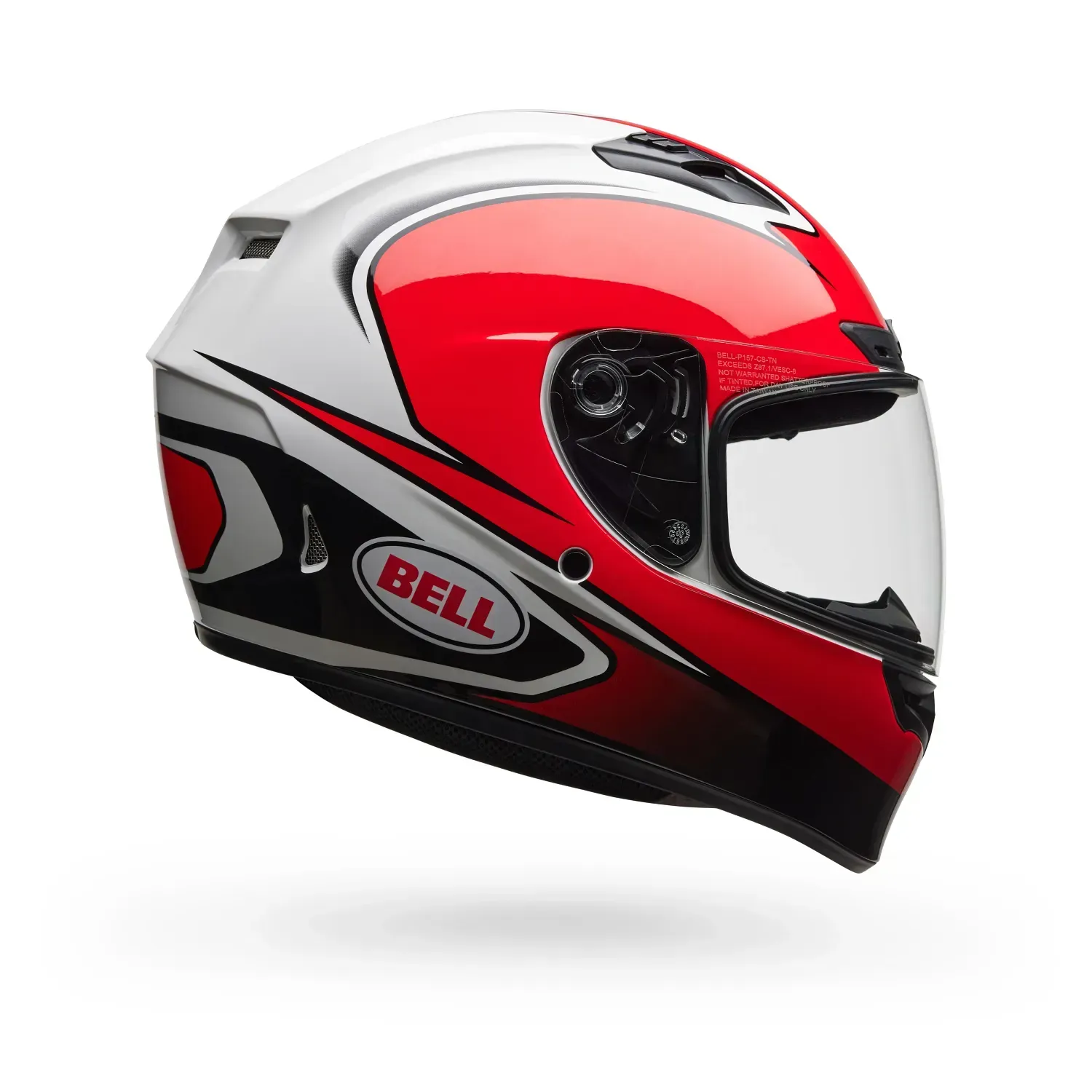 Bell Qualifier DLX Mips Tarmac Helmet - Red/White