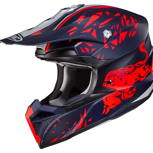 HJC i50 Red Bull Helmet - Large