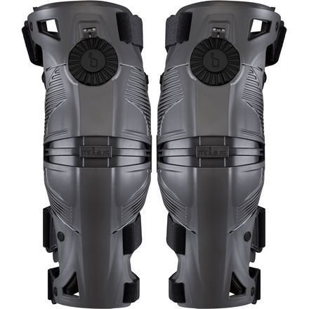 Mobius X8 Knee Braces - Gray/Black - Pair