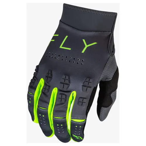 2024 Fly Racing EVO DST Gloves - Charcoal/Neon Green