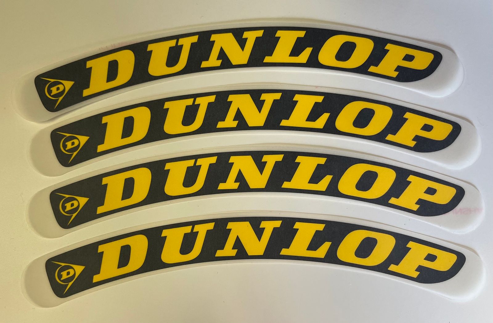 4 Dunlop Tire Decals